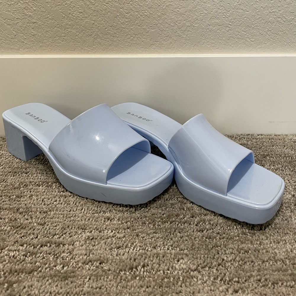 NEVER WORN! Jelly shoes by Bamboo